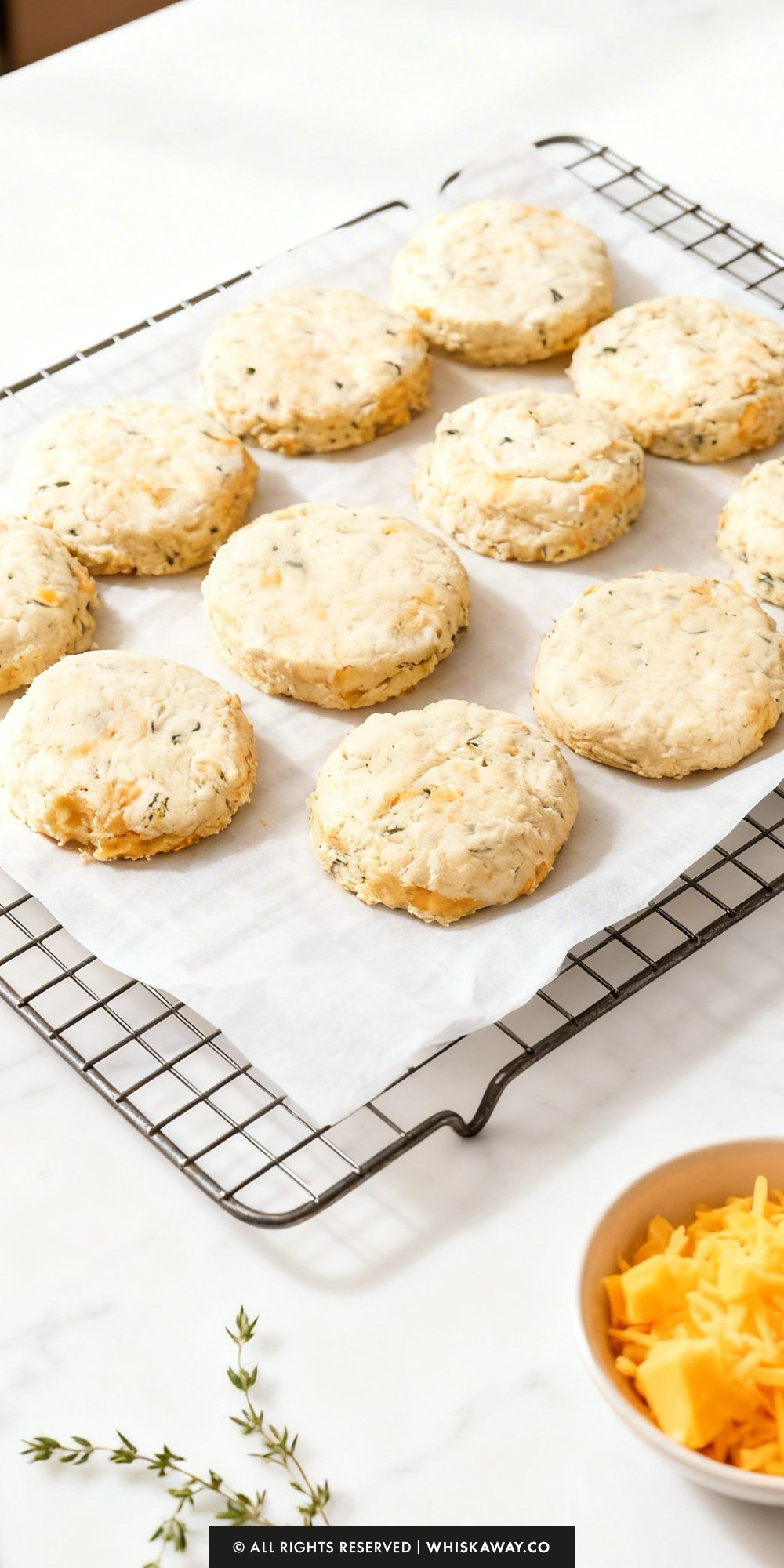 cheddar herb biscuits