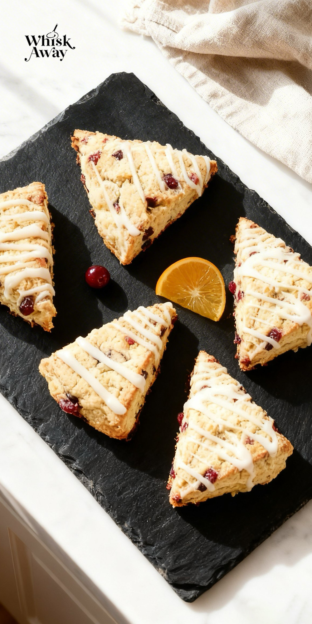 Cranberry Orange Scones