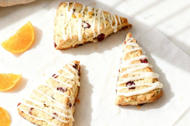 Cranberry Orange Scones