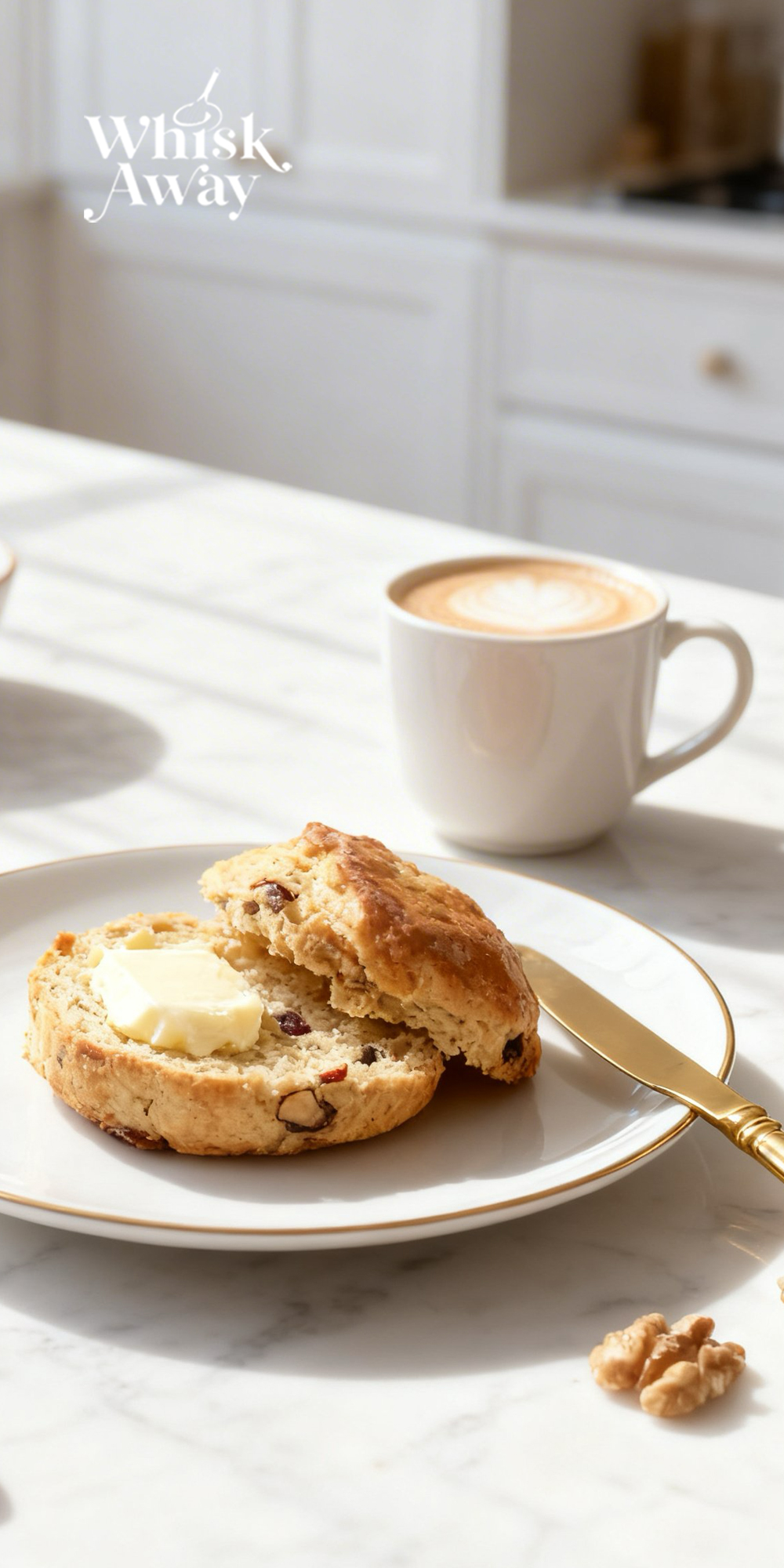 Date & Walnut Scones