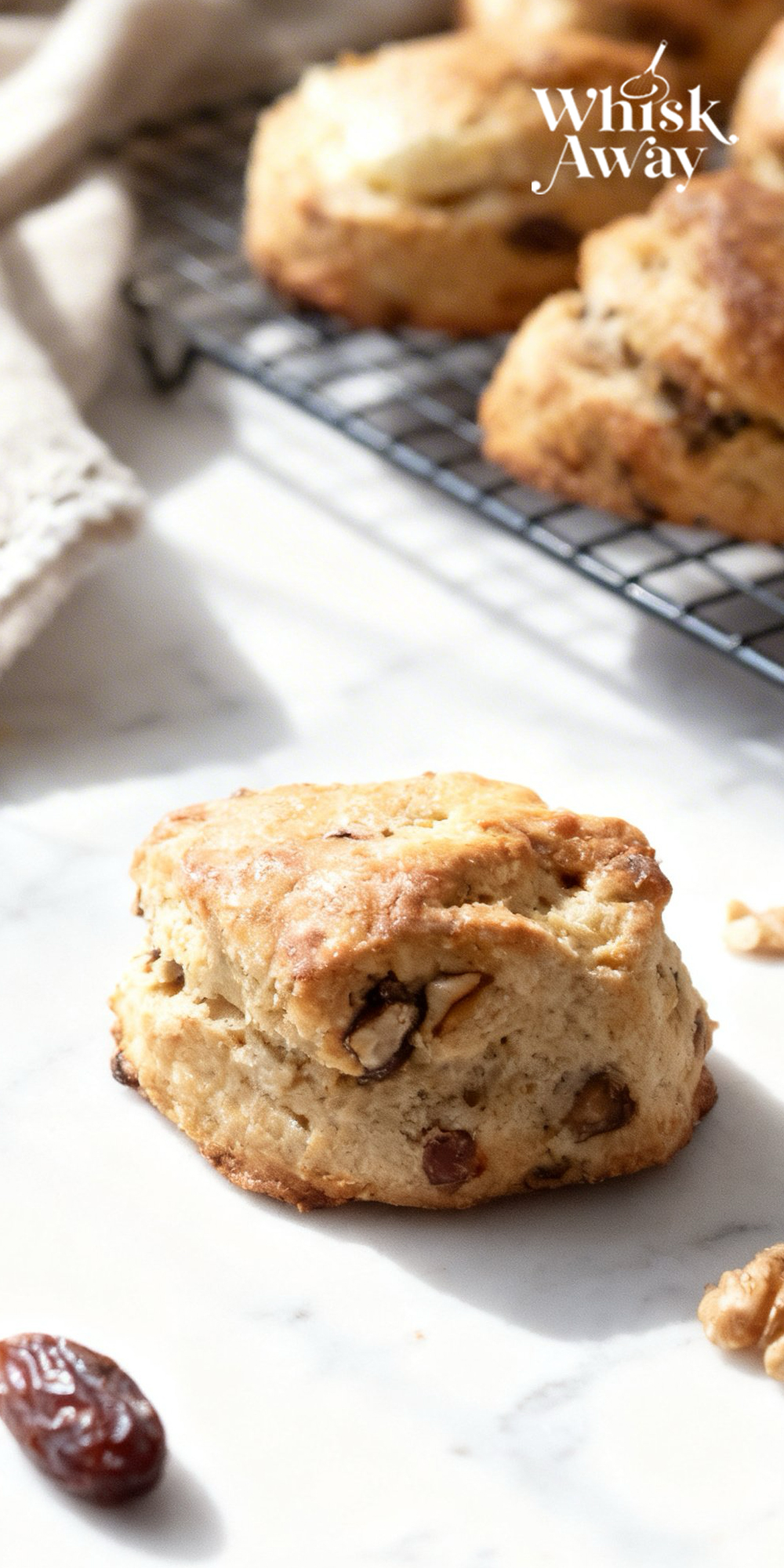 Date & Walnut Scones