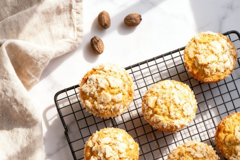 Eggnog Muffins