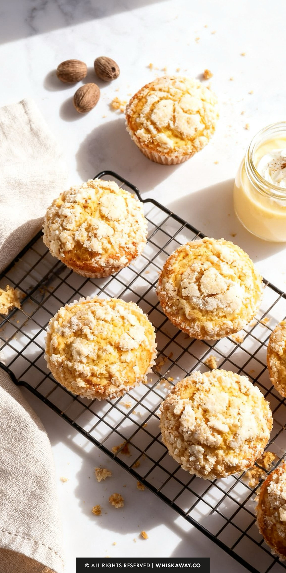 Eggnog Muffins