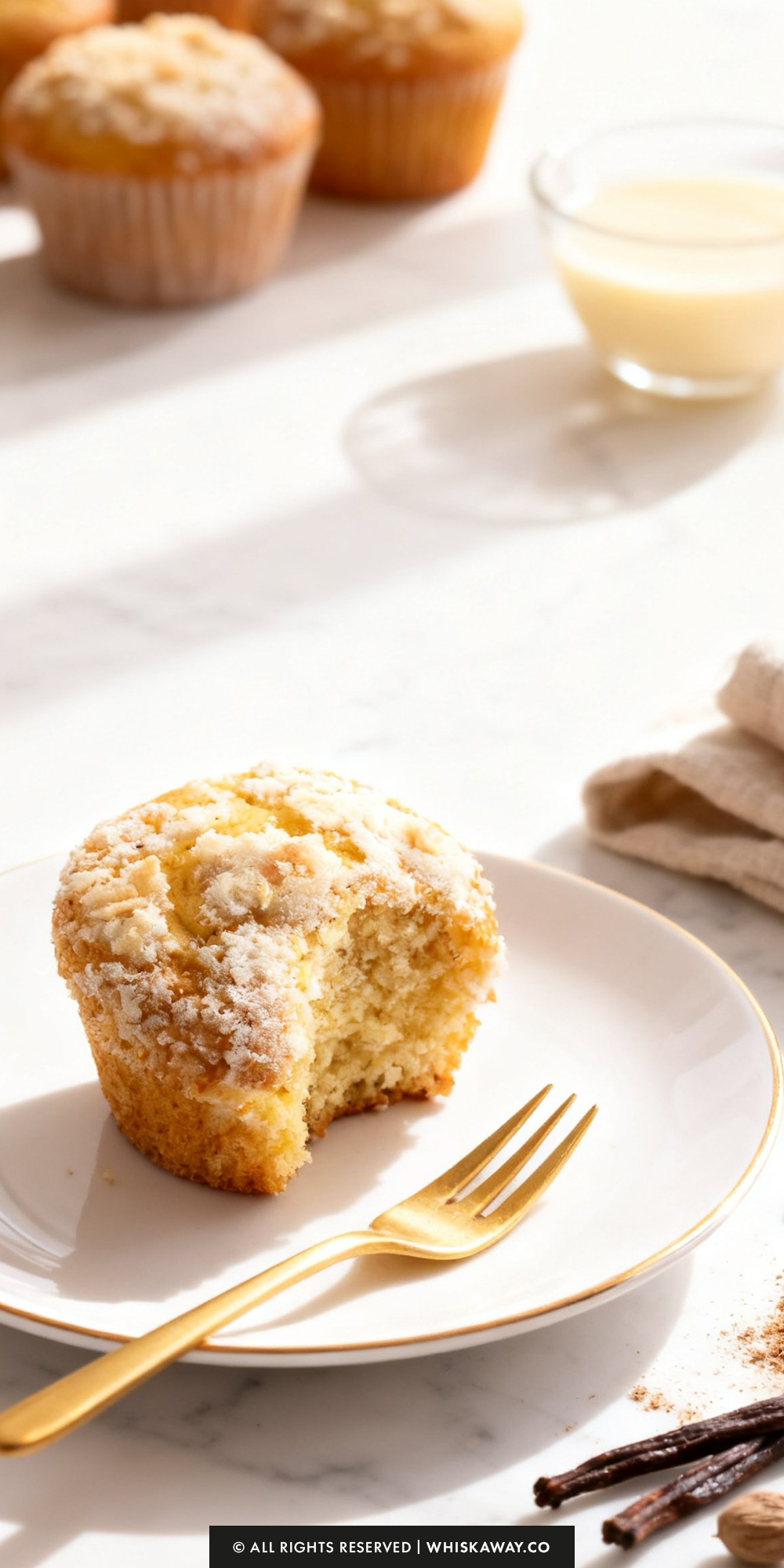 Eggnog Muffins