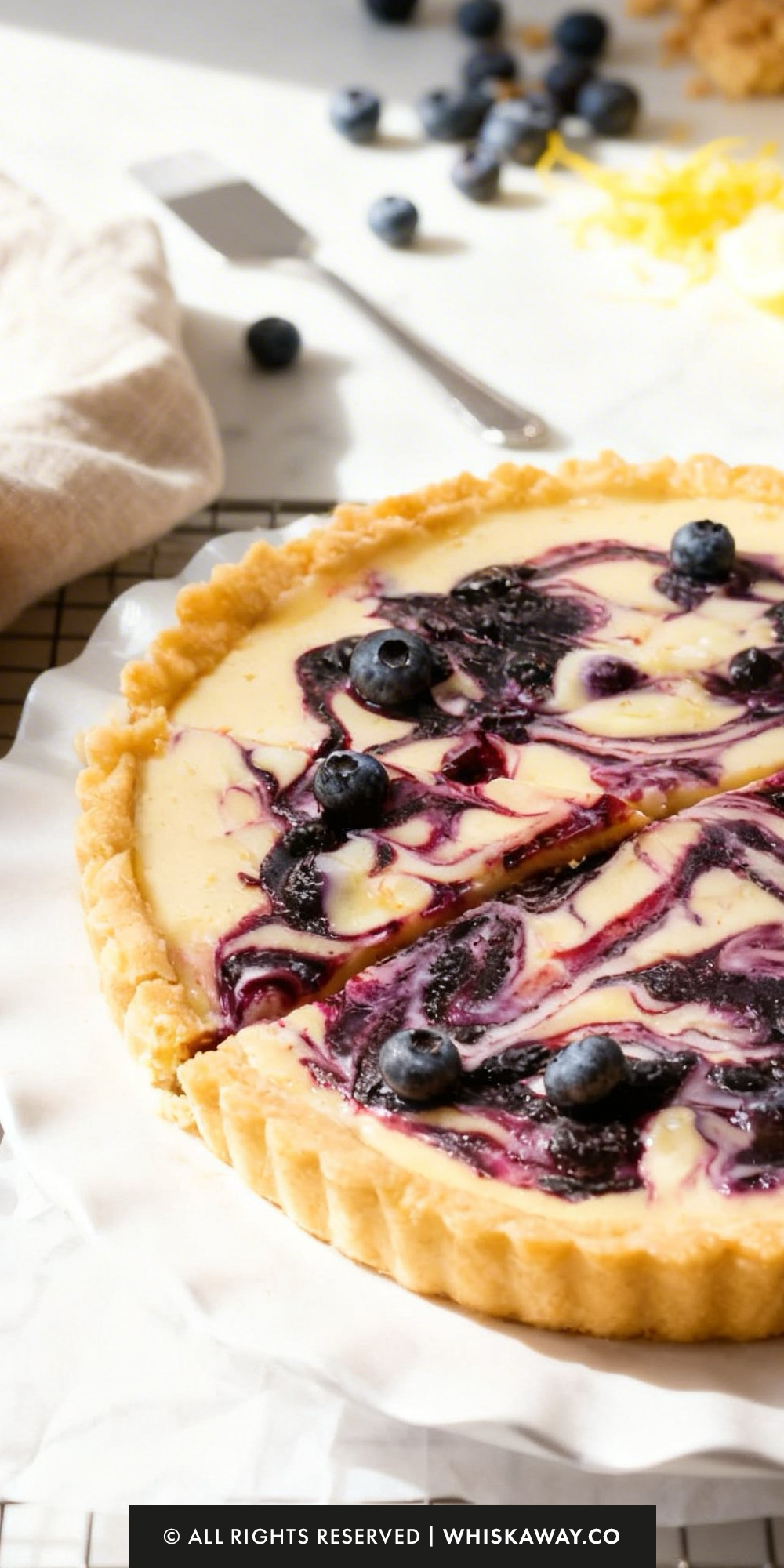 Lemon Blueberry Tart