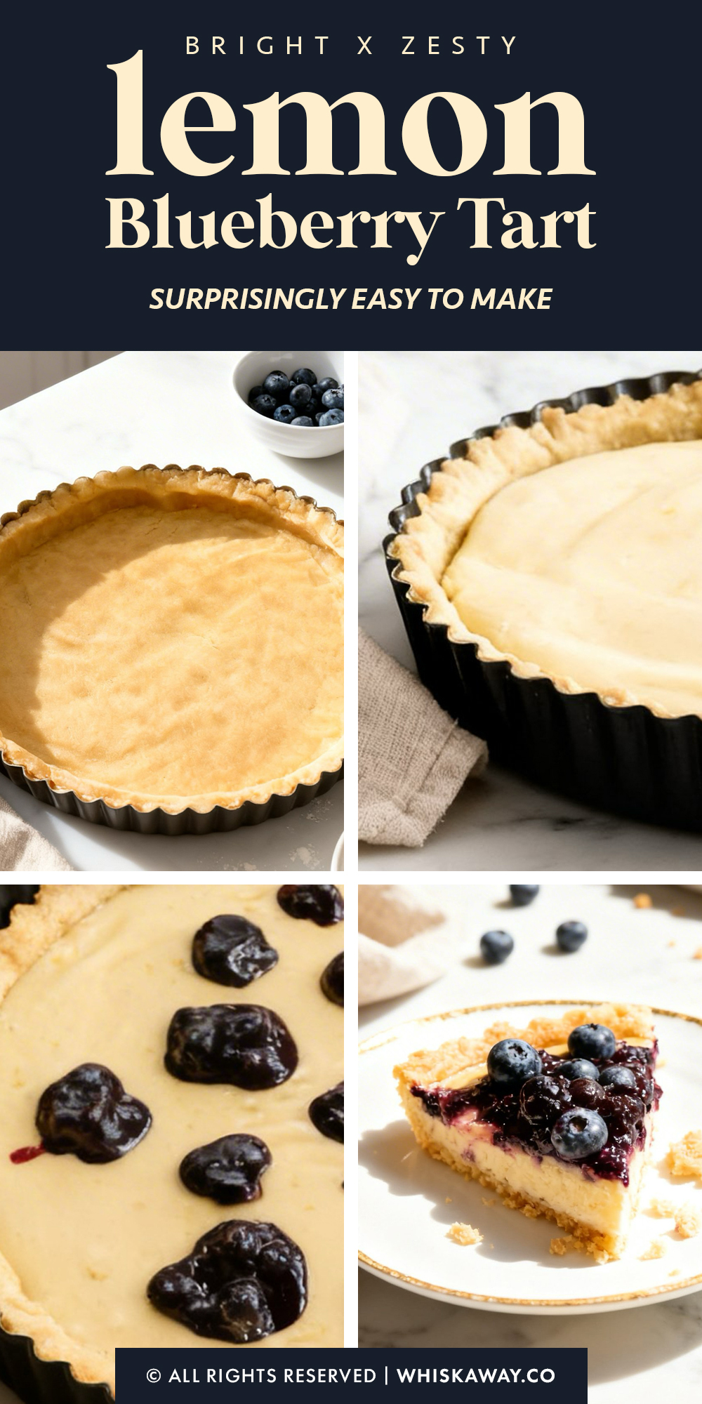 Lemon Blueberry Tart
