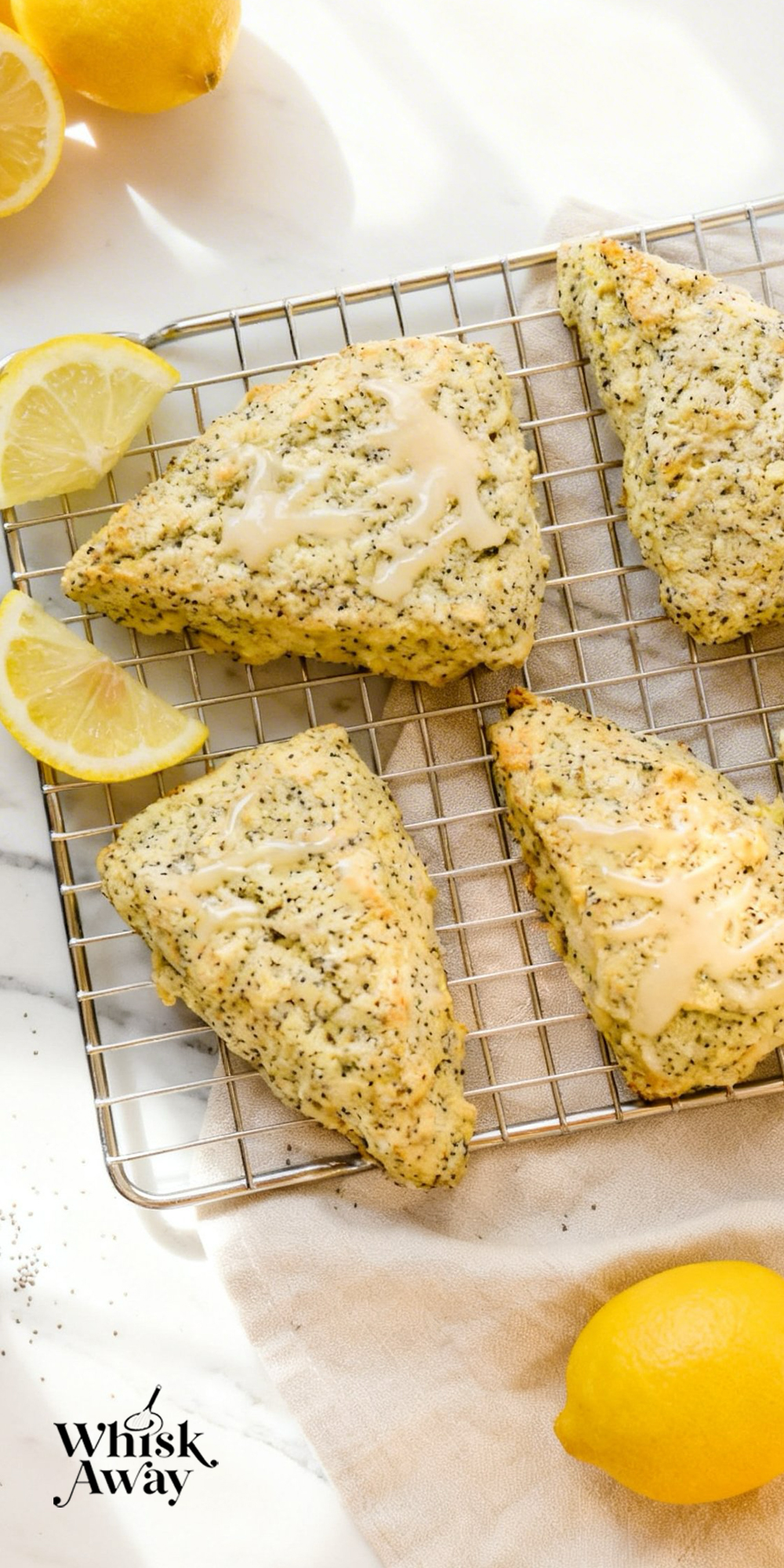 Lemon Poppy Seed Scones