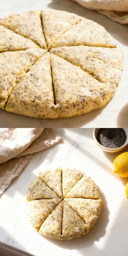 Lemon Poppy Seed Scones