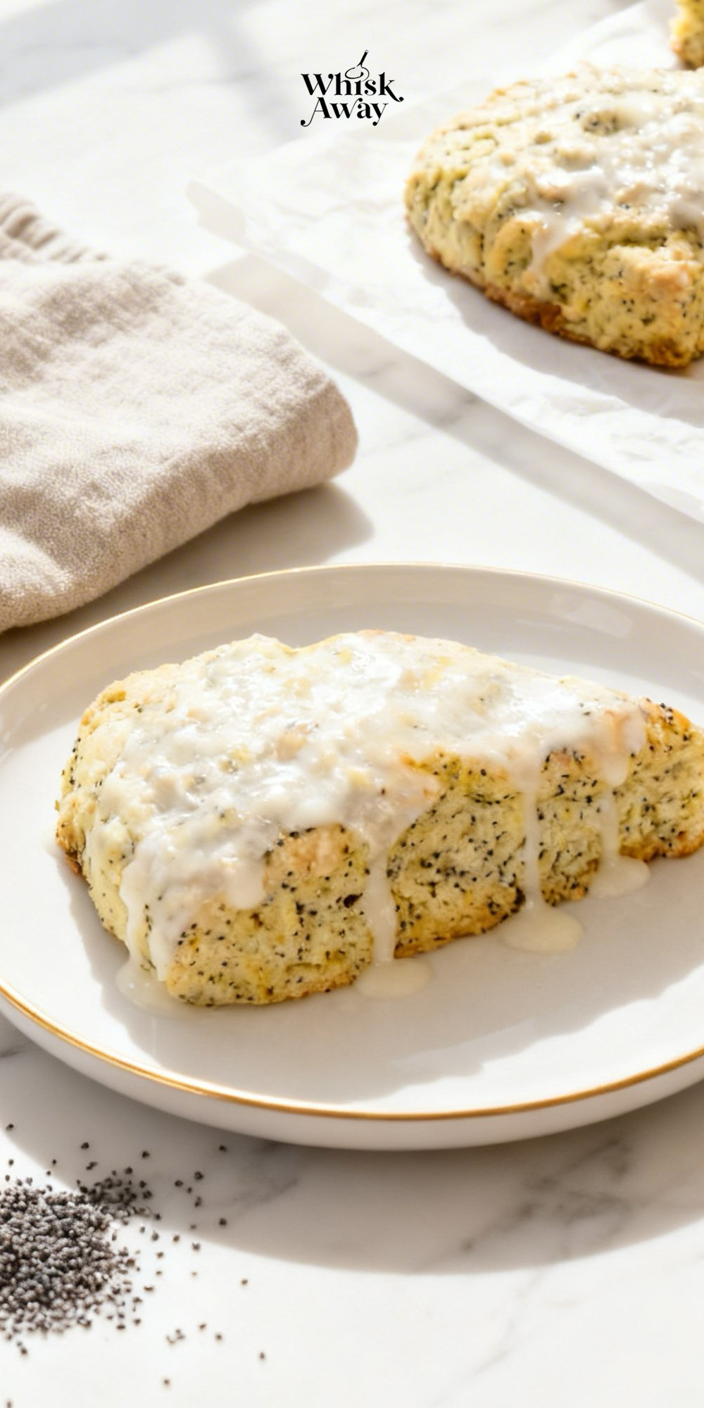 Lemon Poppy Seed Scones