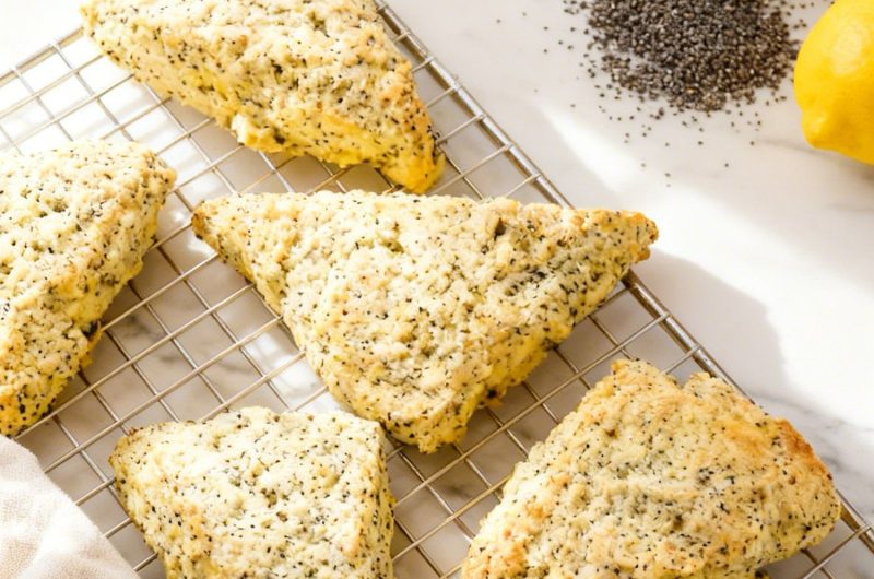 Lemon Poppy Seed Scones