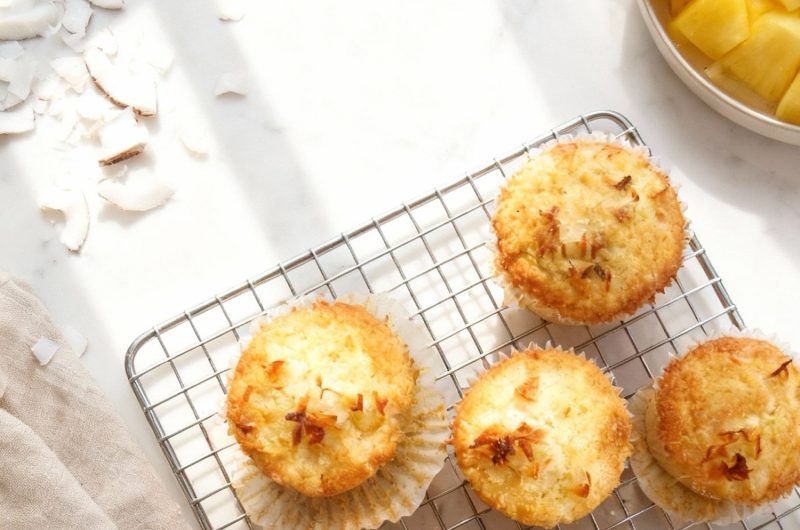Pineapple Coconut Muffins