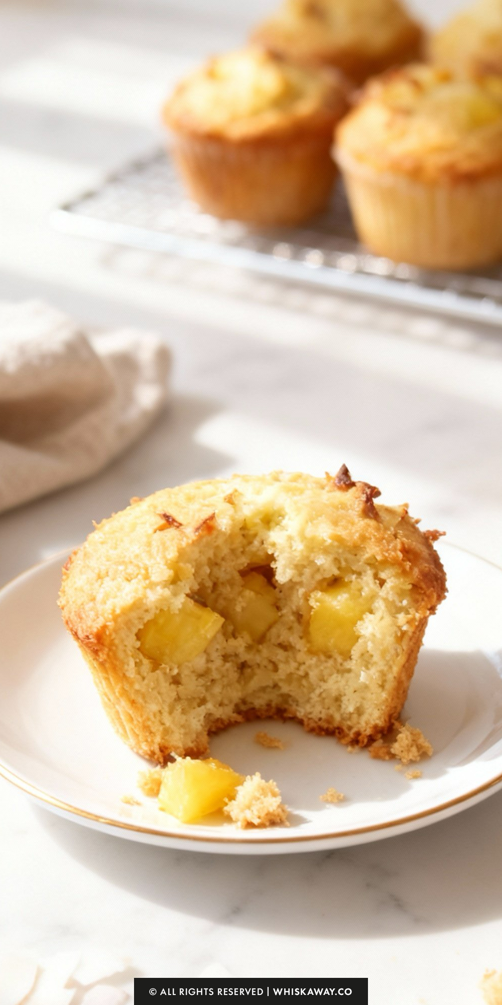 Pineapple Coconut Muffins