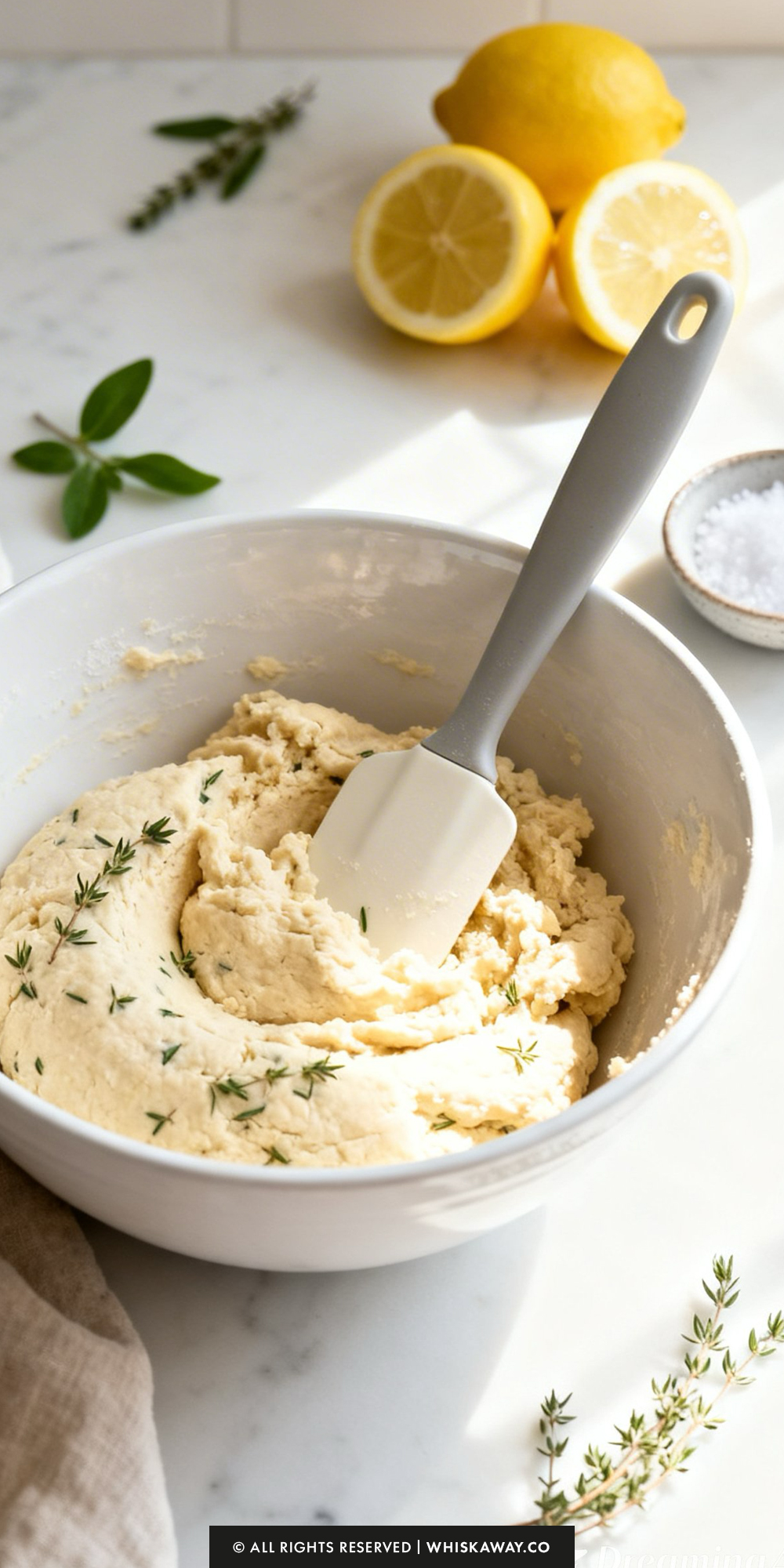 lemon thyme biscuits