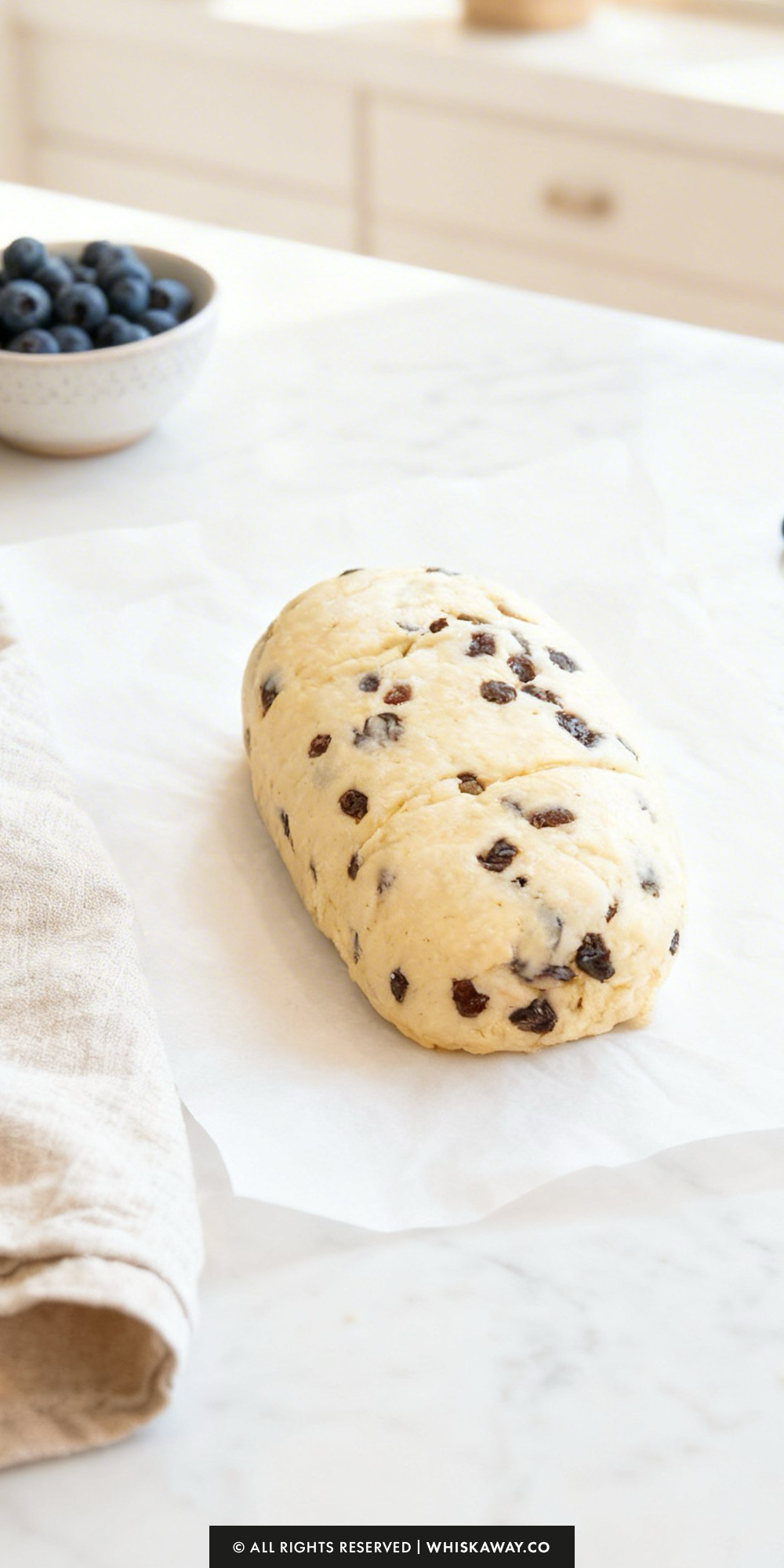 scones style sweet biscuits dough