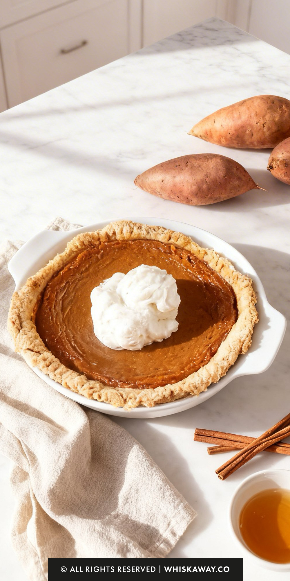 Sweet Potato Honey Pie