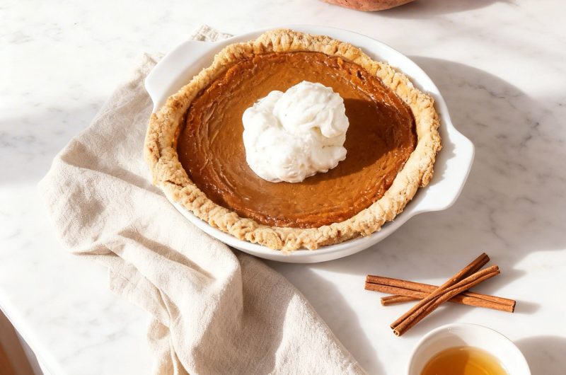 Sweet Potato Honey Pie