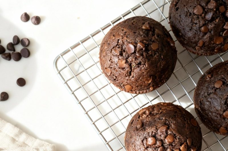 Zucchini Chocolate Chip Muffins