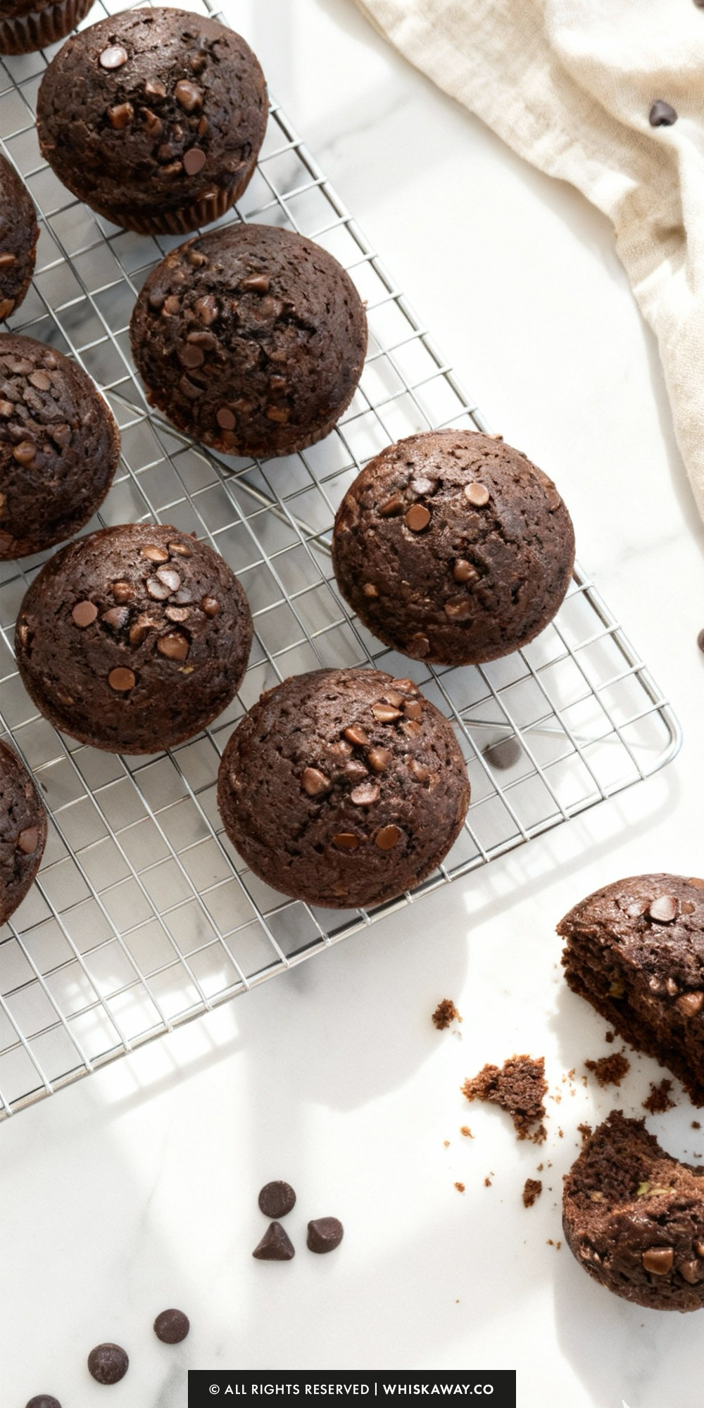 Zucchini Chocolate Chip Muffins