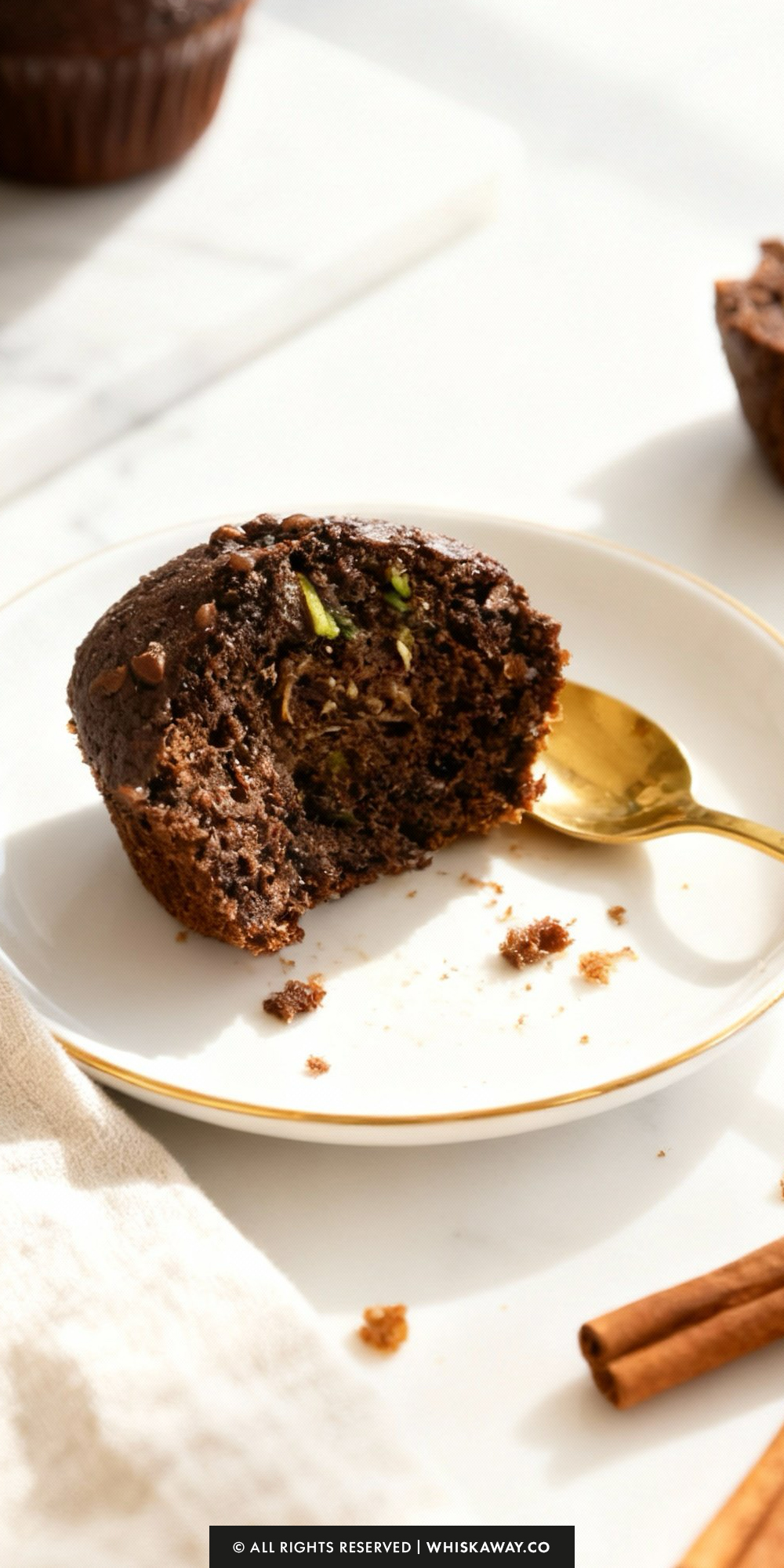 Zucchini Chocolate Chip Muffins