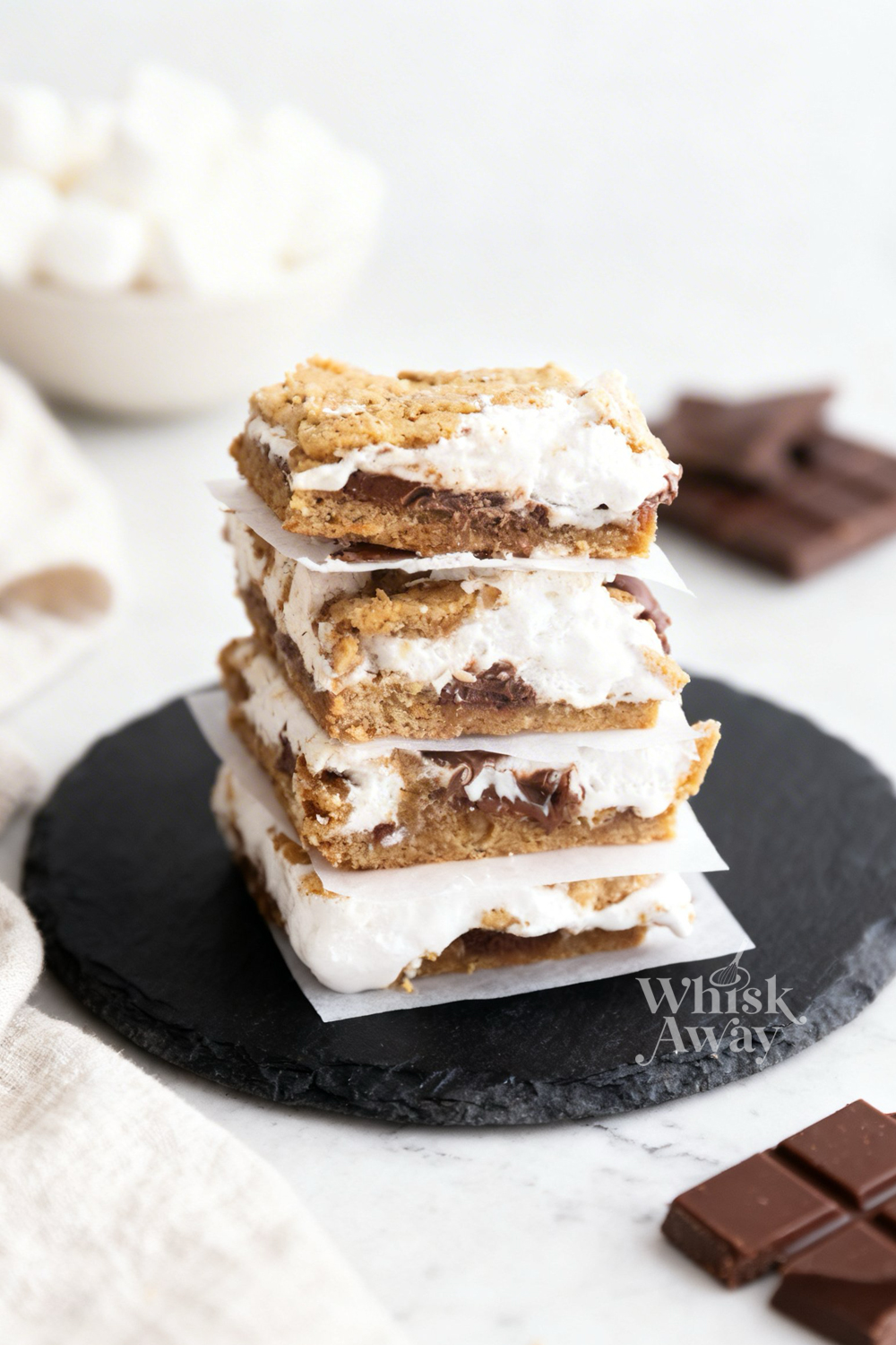s’mores blondies