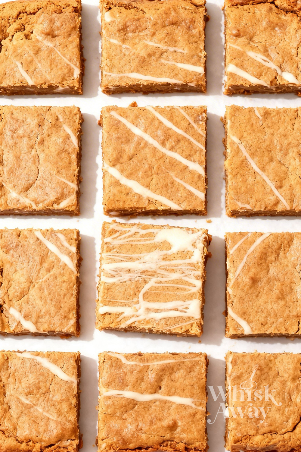 Gingerbread Blondie Bars