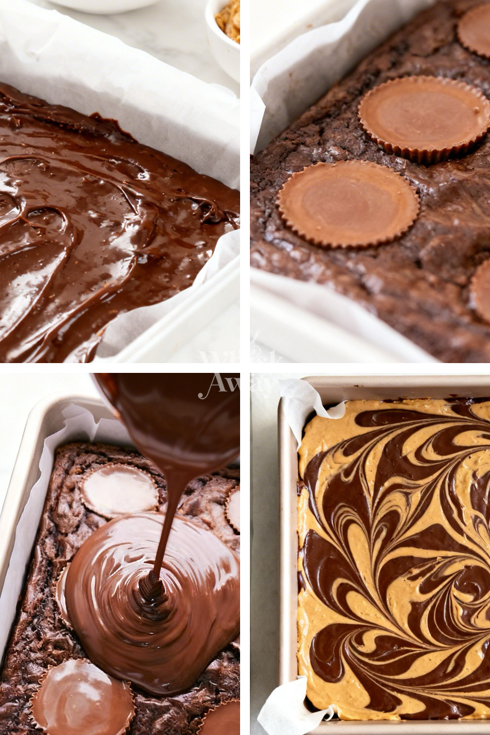 Peanut Butter Cup Brownie Bars