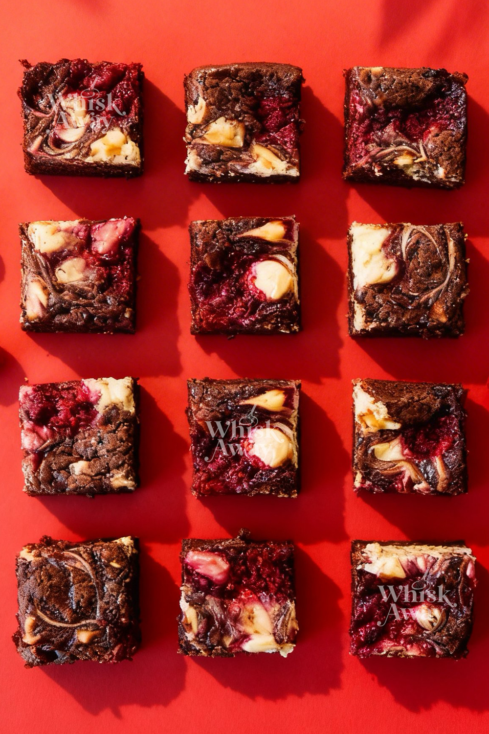 Raspberry Cheesecake Brownie Bars