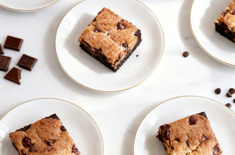 Brownie Chunk Cookie Bars