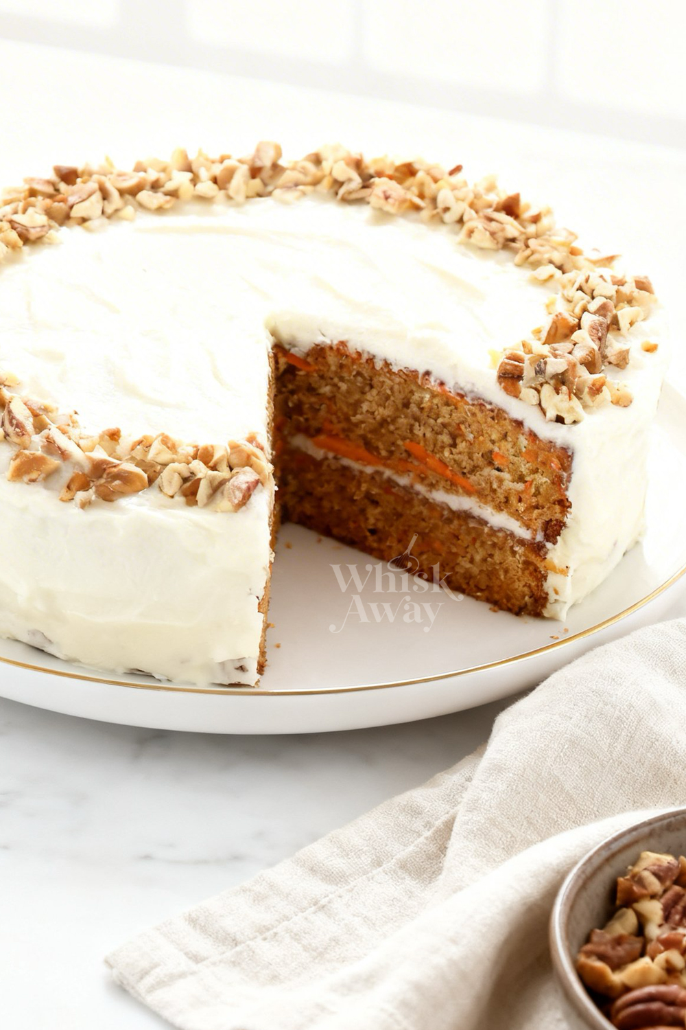 Carrot Cake With Cream Cheese Frosting