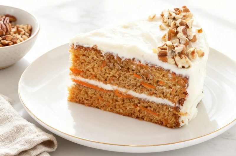Carrot Cake With Cream Cheese Frosting
