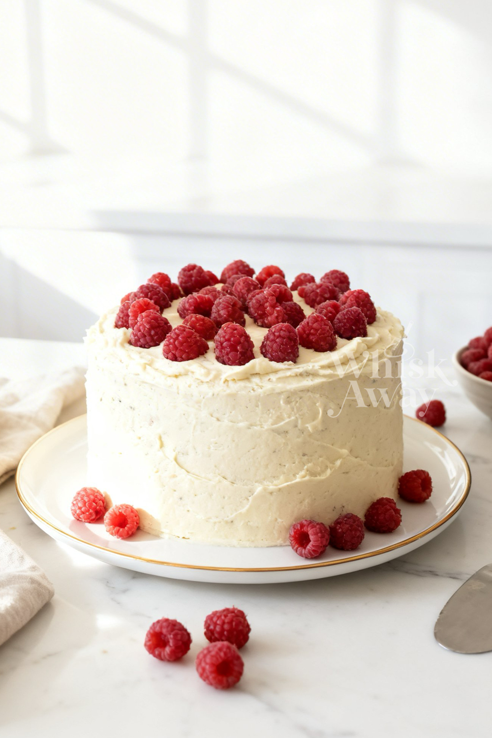 classic vanilla layer cake
