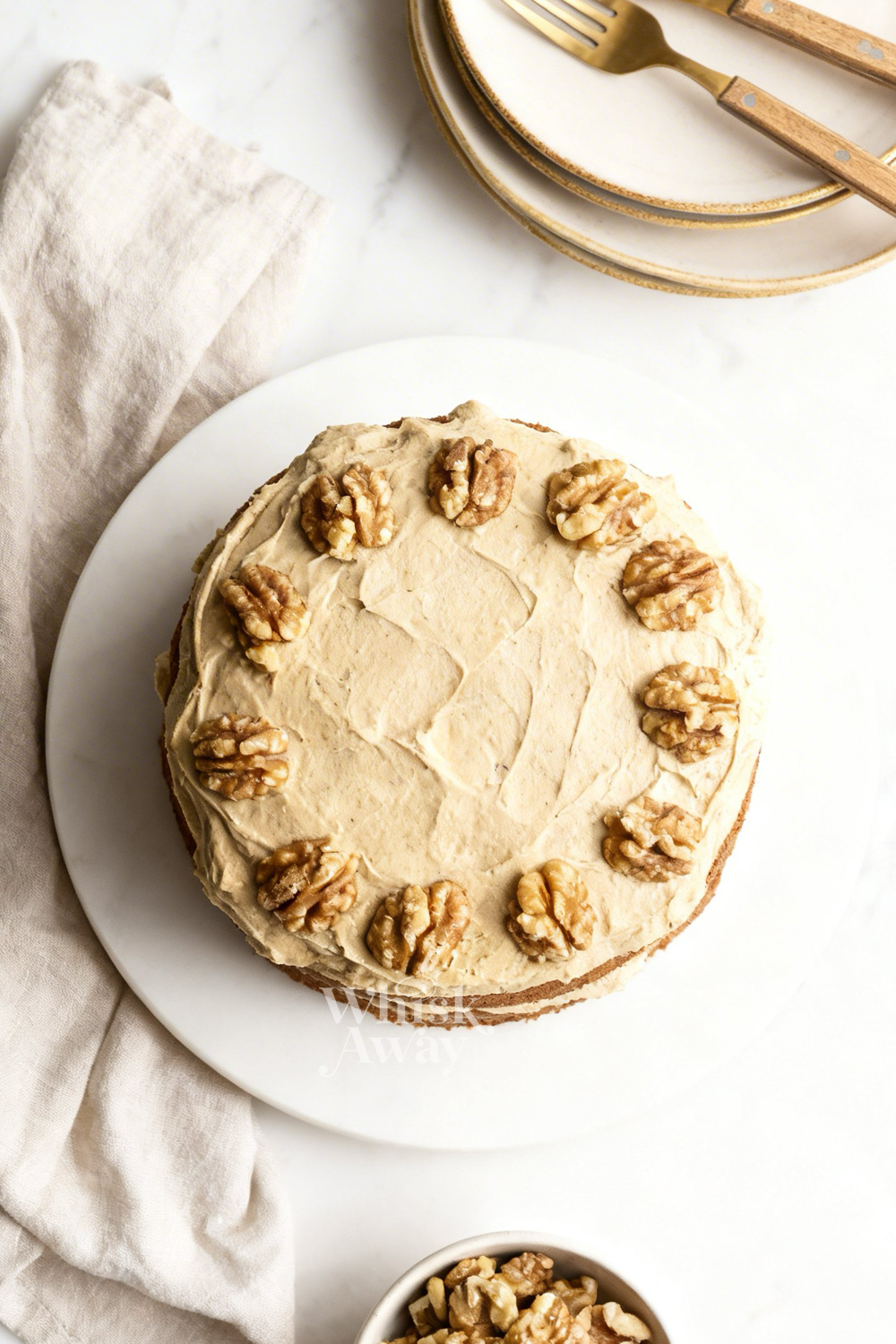 Coffee & Walnut Cake