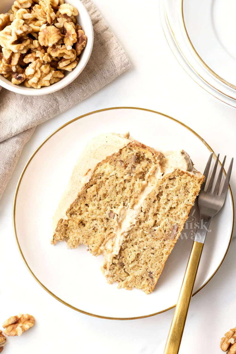 Coffee & Walnut Cake