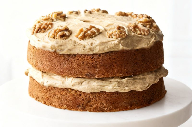 Coffee & Walnut Cake