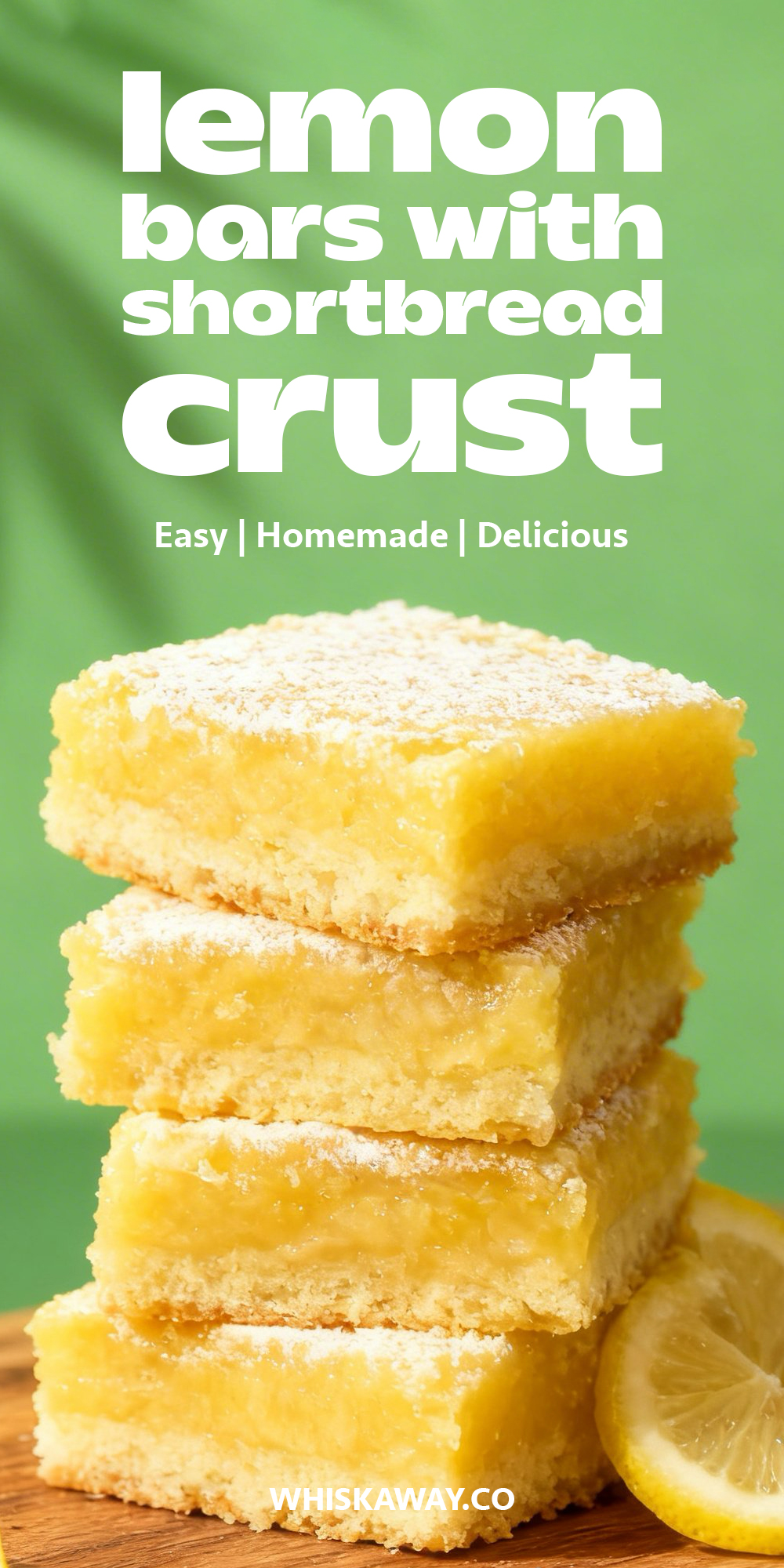 Lemon Bars With Shortbread Crust
