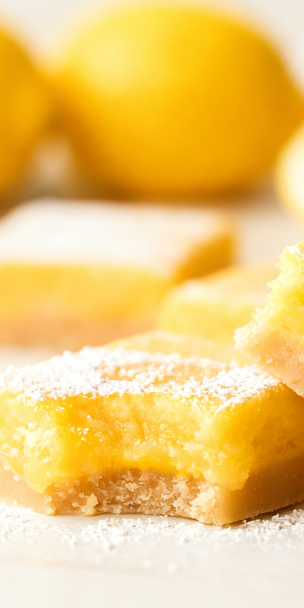 Lemon Bars With Shortbread Crust