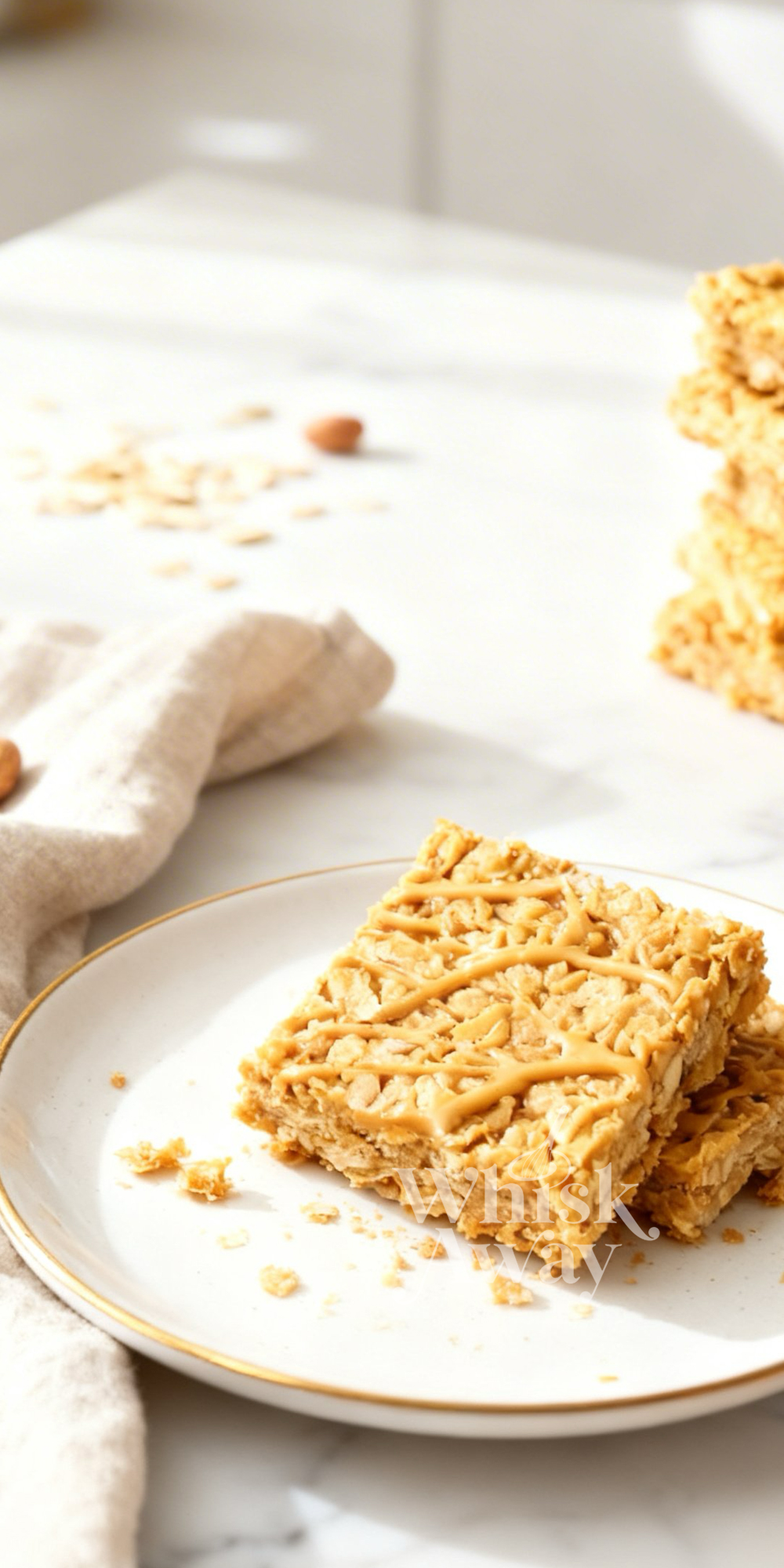 Oat Peanut Butter Bars