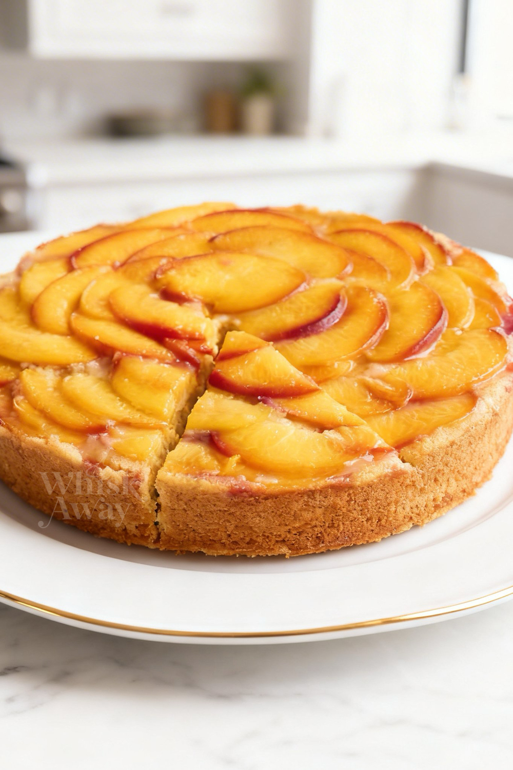 Peach Upside-Down Cake