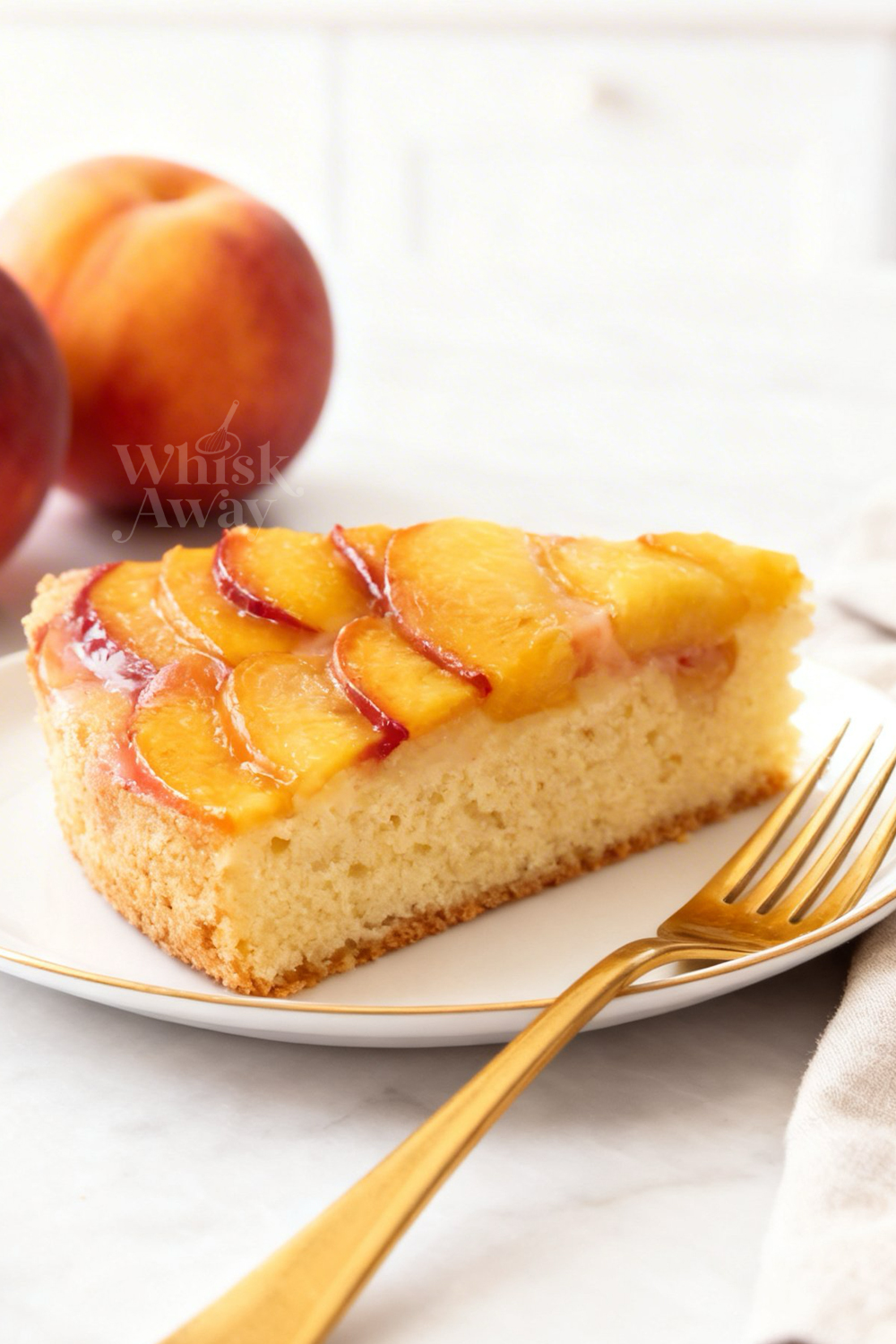 Peach Upside-Down Cake