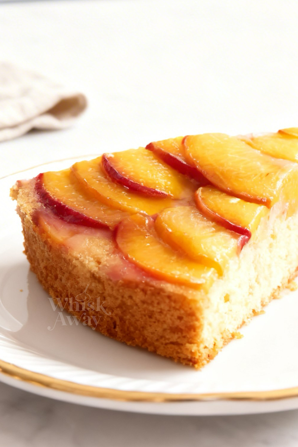 Peach Upside-Down Cake