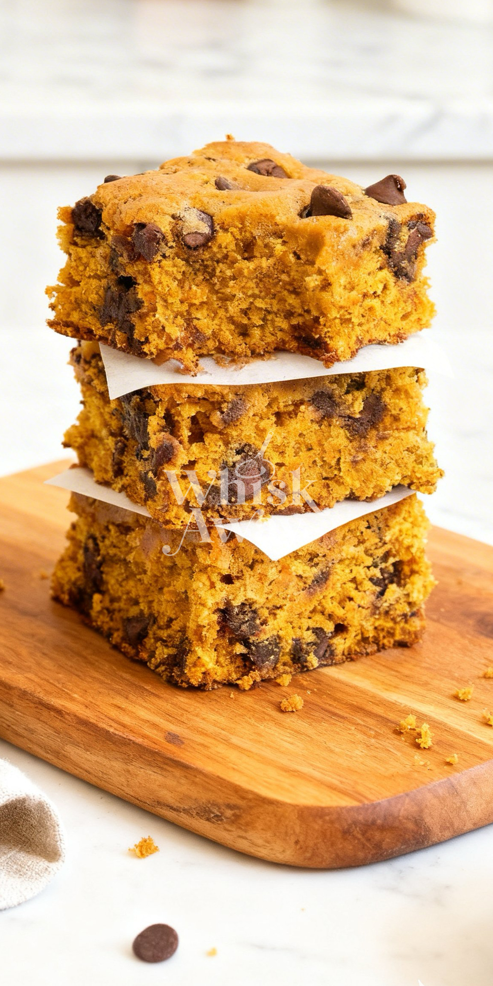 Pumpkin Spice Blondie Bars