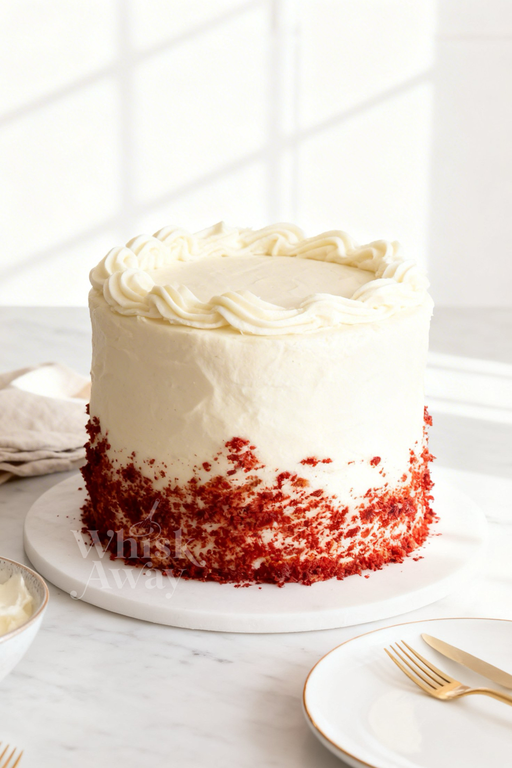 Red Velvet Cake With Cream Cheese Frosting