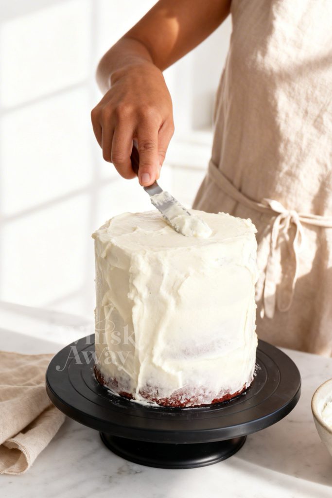 Red Velvet Cake With Cream Cheese Frosting