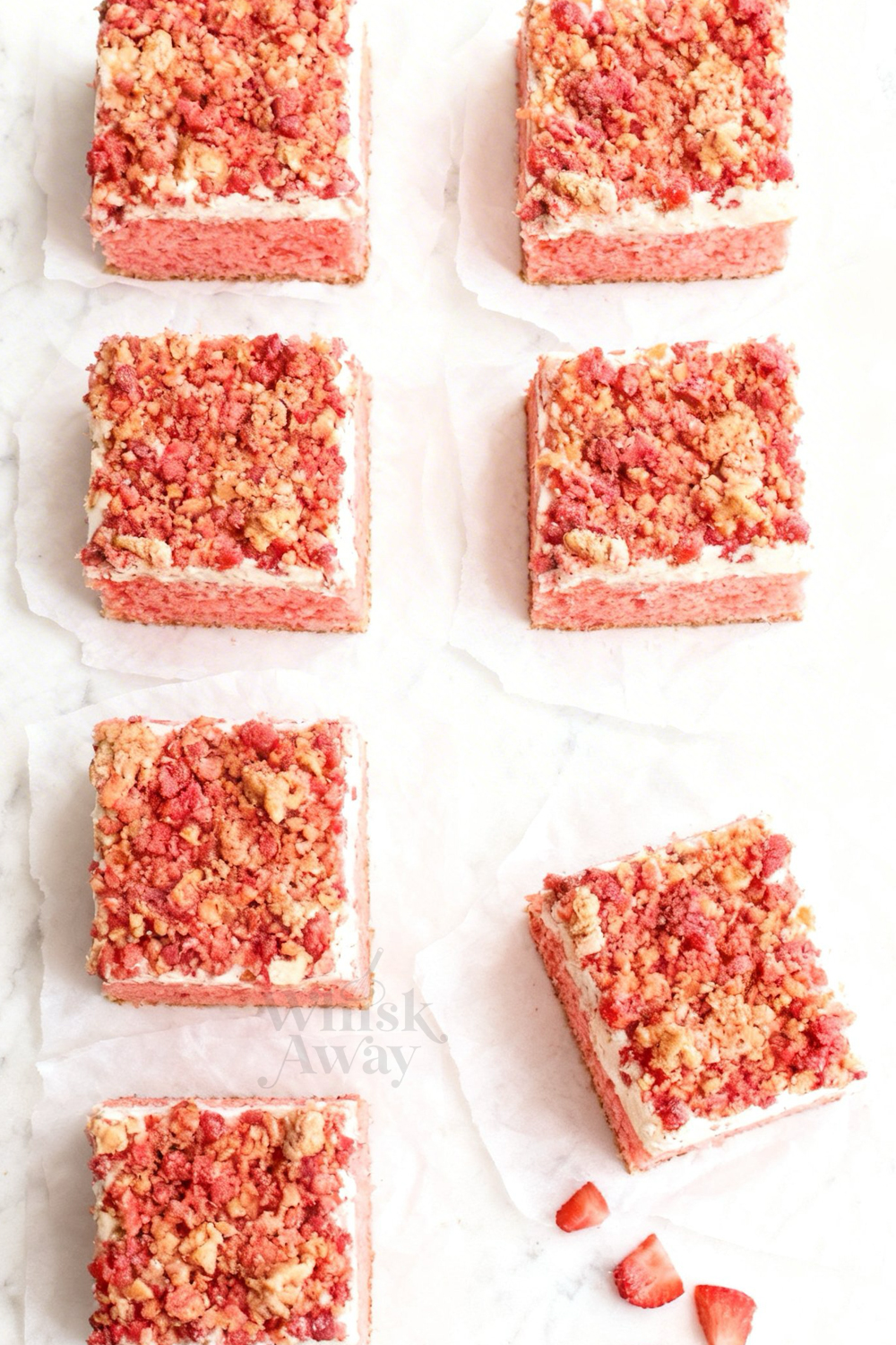 Strawberry Crunch Cake