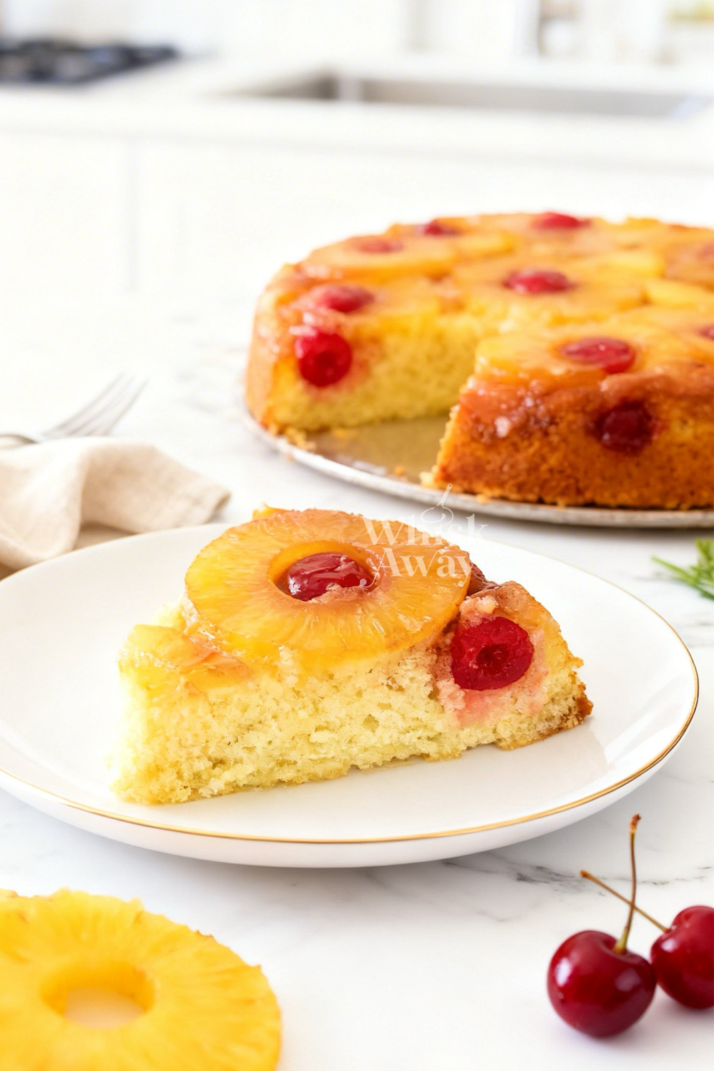 Upside-Down Pineapple Cake