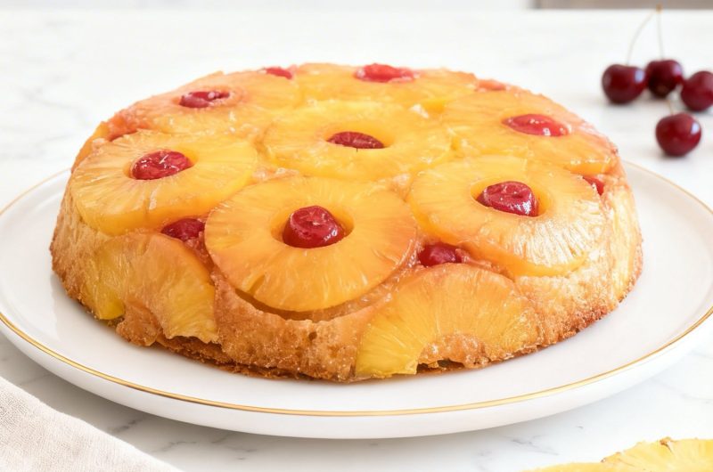 Upside-Down Pineapple Cake