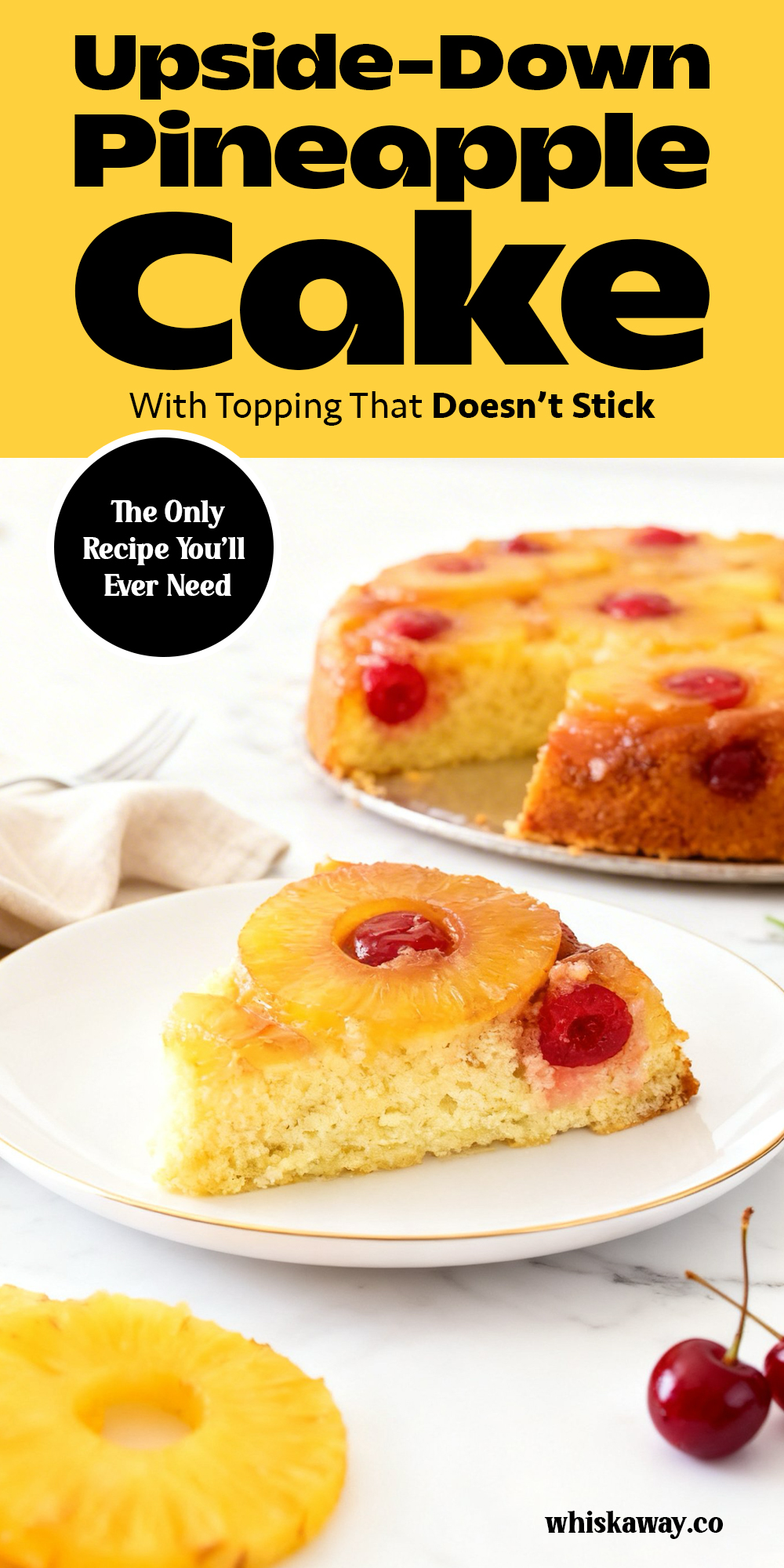 Upside-Down Pineapple Cake
