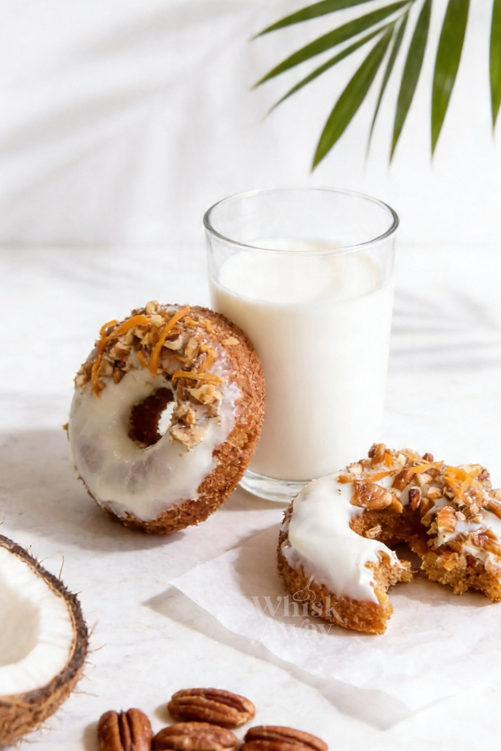 Baked Carrot Cake Donuts