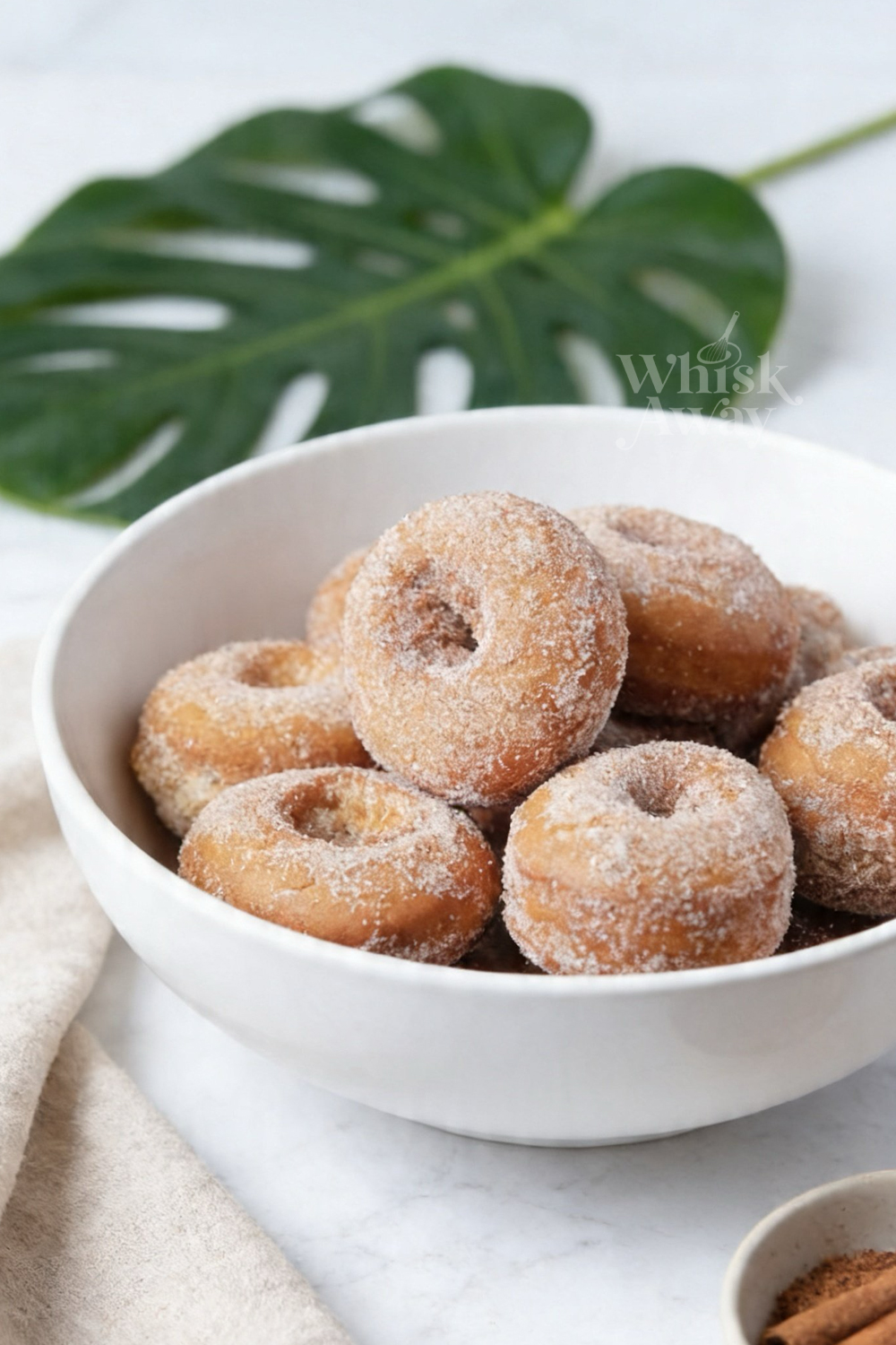 Cinnamon Sugar Cake Donuts