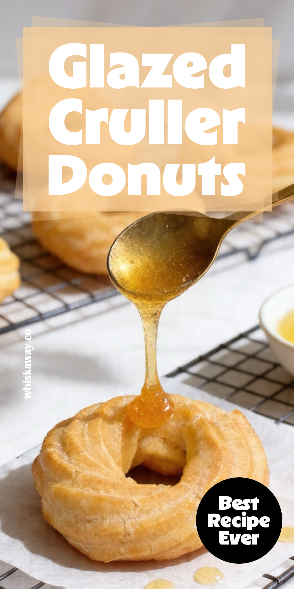 Glazed Cruller Donuts pin